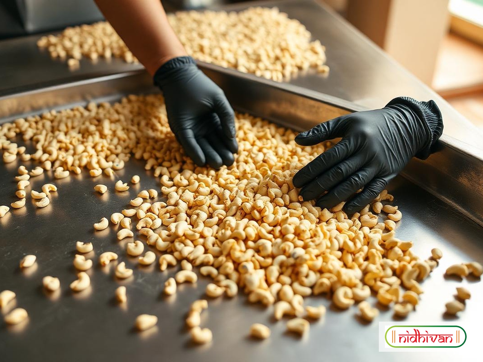 From raw nut to the kernel in your pouch